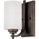 Bristo Indoor Wall Sconce Wall Light in Rubbed Bronze